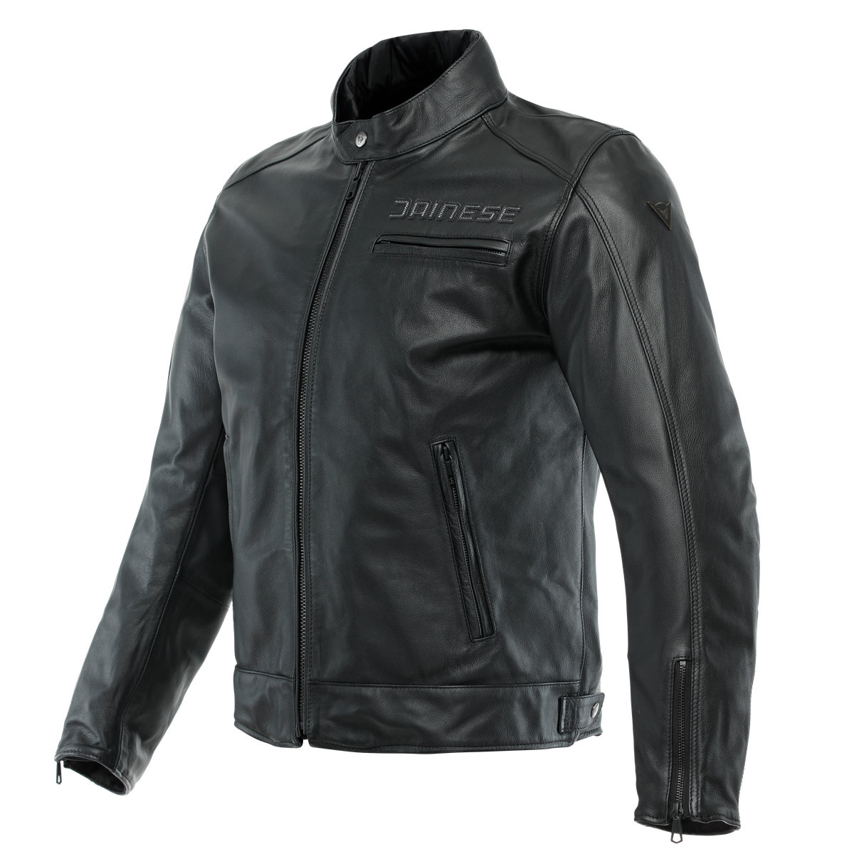 Image of Dainese Zaurax Leather Jacket Black Size 48 EN