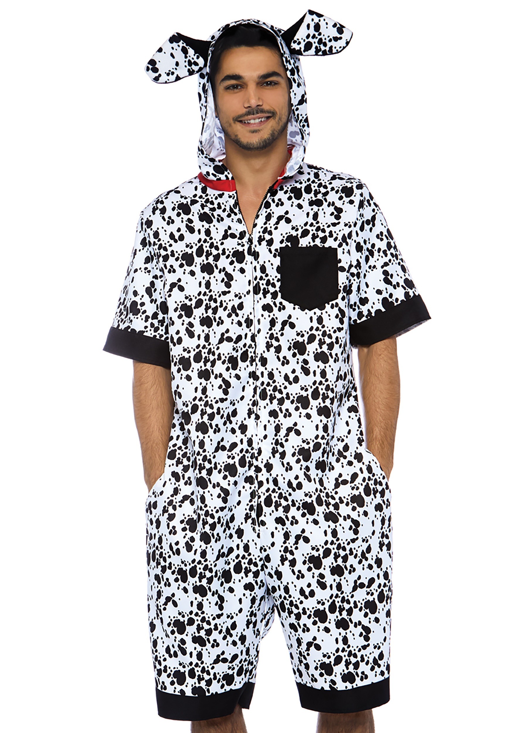 Image of Dalmatian Dog RompHim Costume for Men ID LE86743-XL