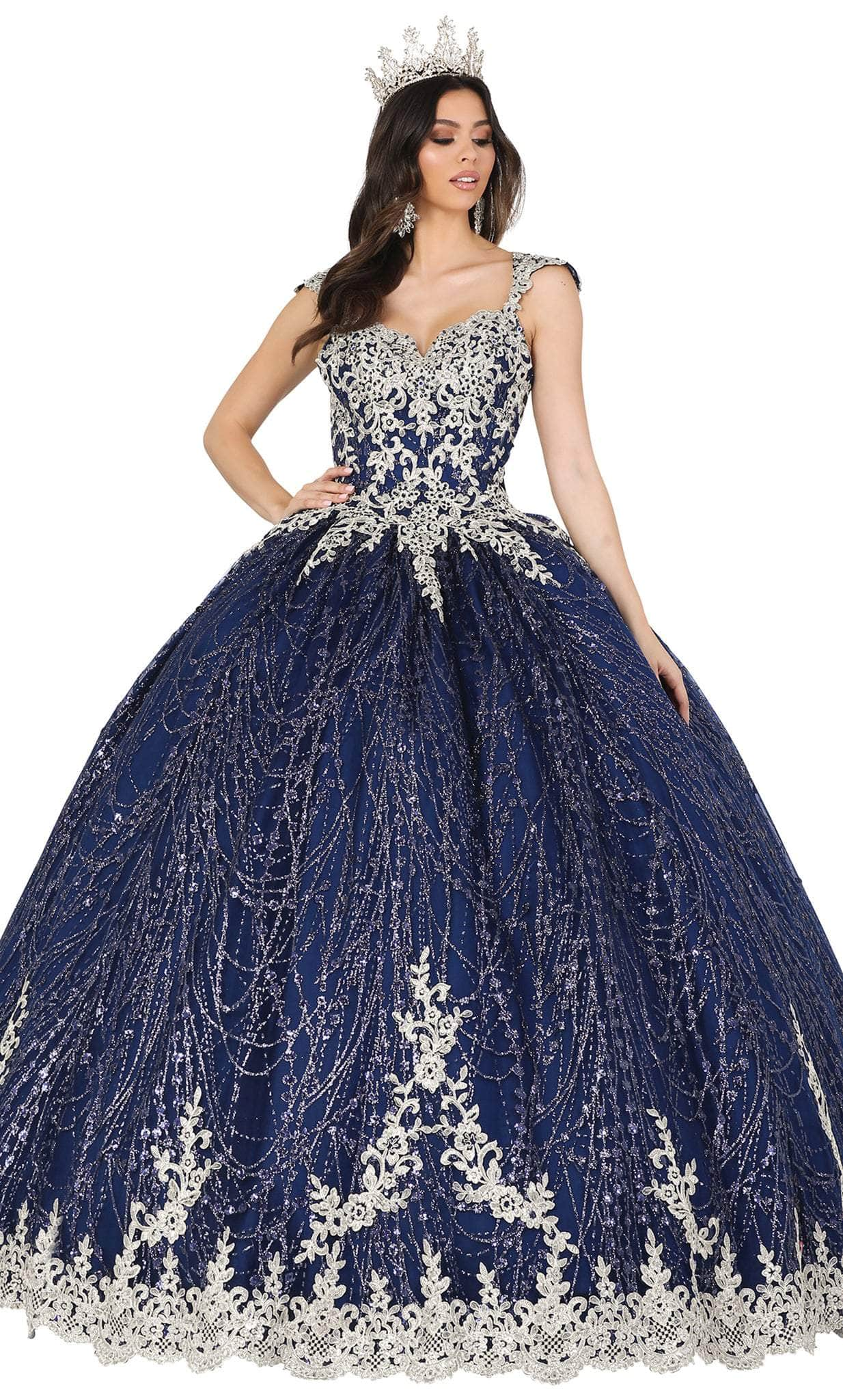 Image of Dancing Queen 1478 - Sweetheart Embellished Ballgown