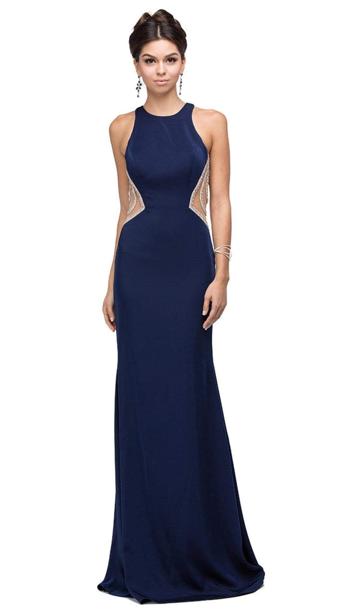 Image of Dancing Queen - 9746 Jewel Fitted Sheath Prom Dress