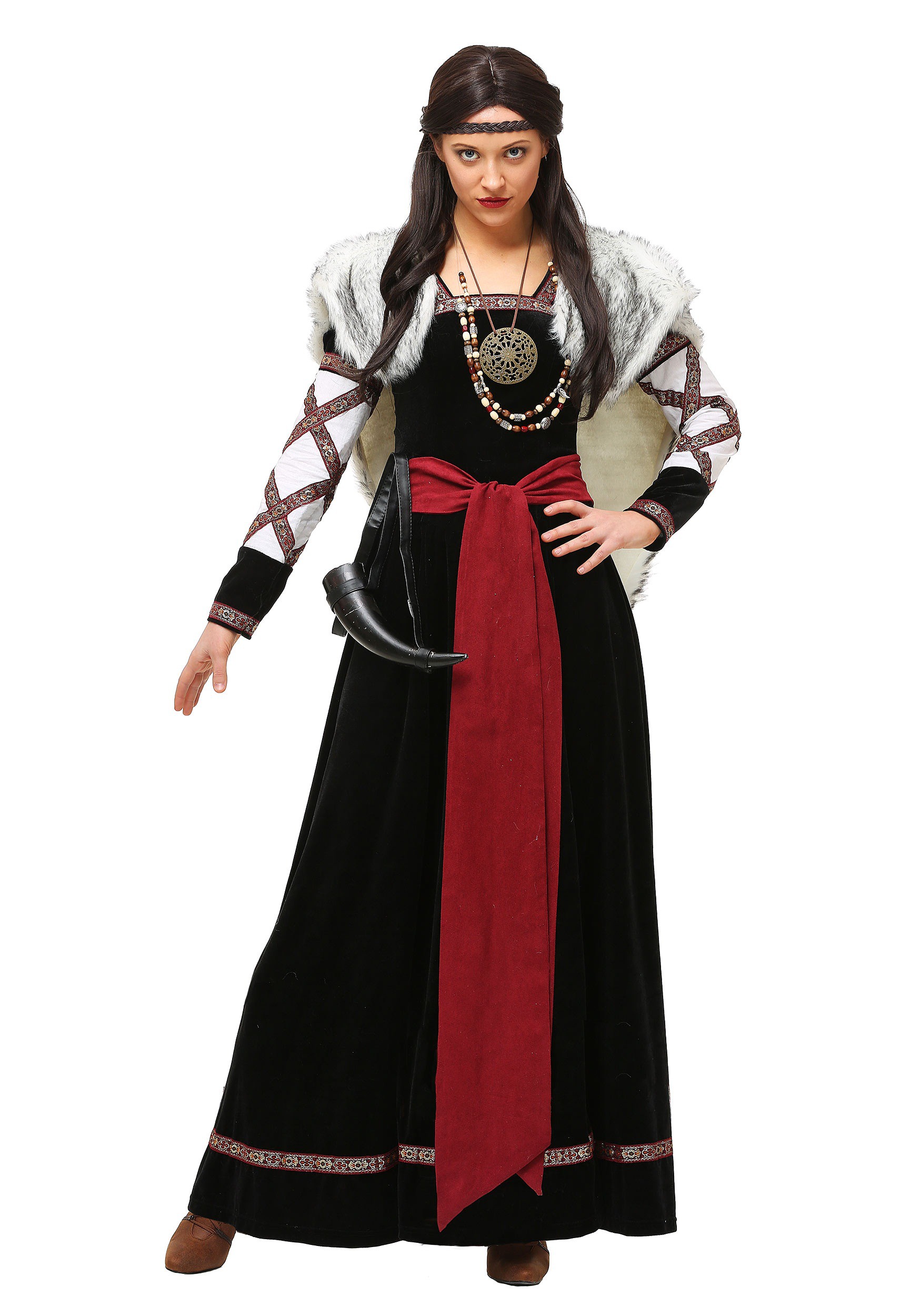 Image of Dark Viking Dress Women's Costume ID FUN2954AD-L