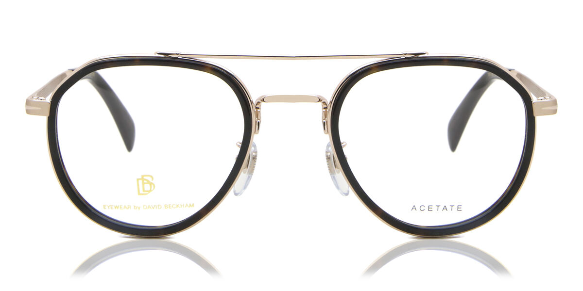 Image of David Beckham DB 7026 2IK 50 Tortoiseshell Męskie Okulary Korekcyjne PL