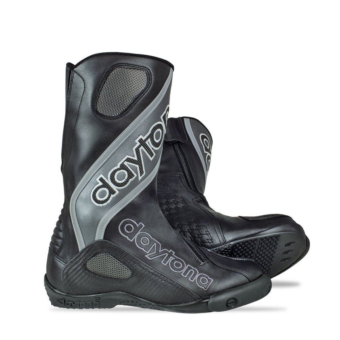 Image of Daytona Evo Sports Outer Only Schwarz Gunmetal Stiefel Größe 42