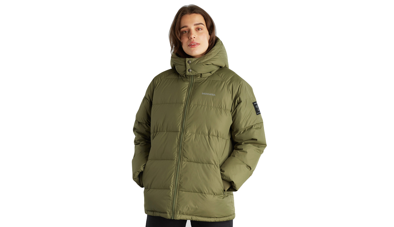 Image of Dedicated Puffer Jacket Boden Green HU