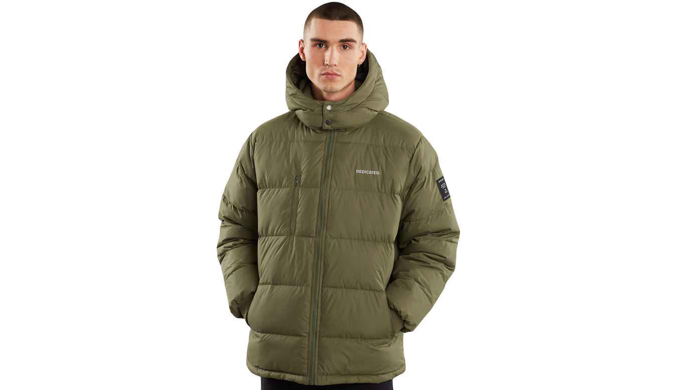 Image of Dedicated Puffer Jacket Dundret Green ESP