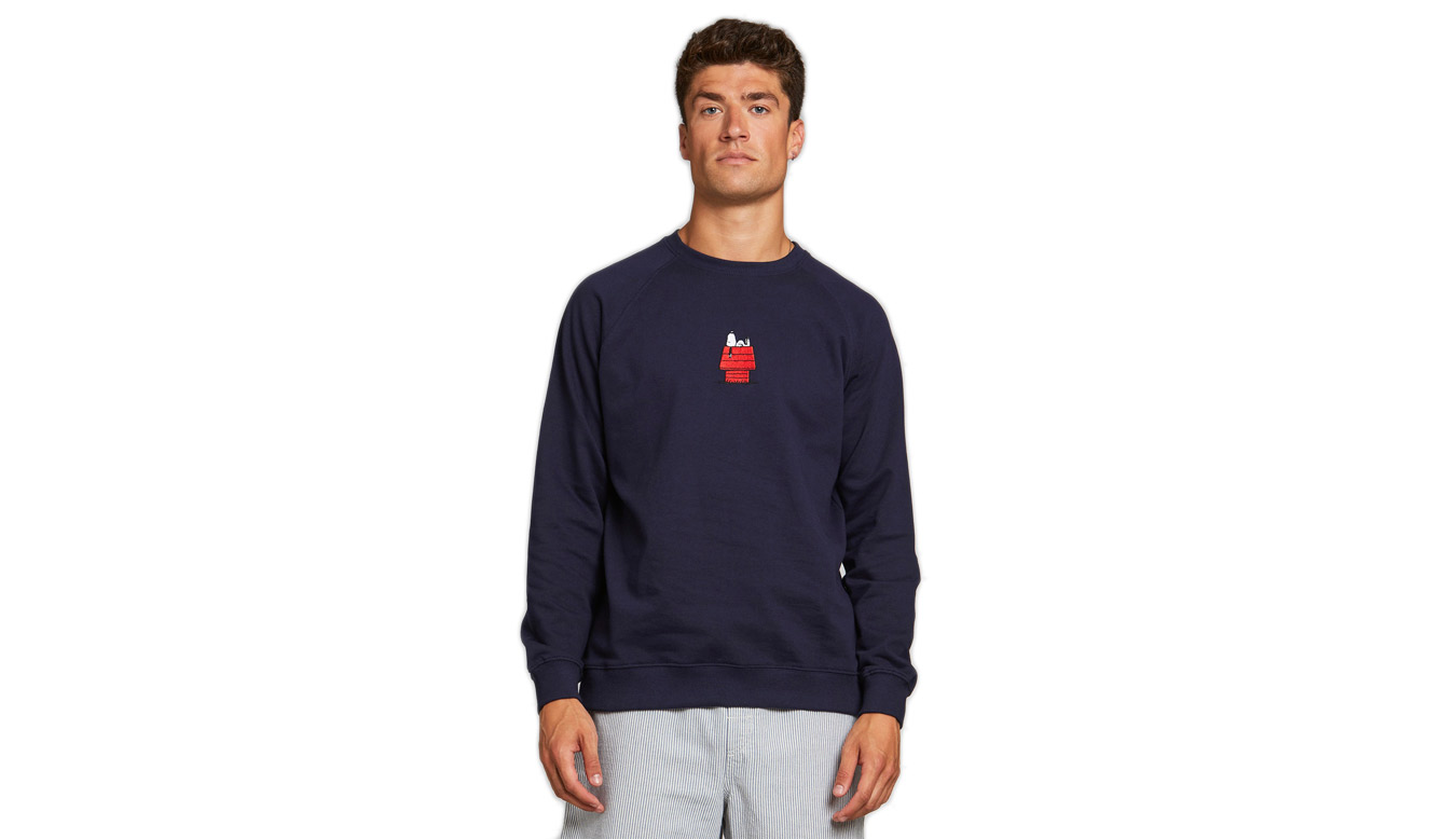 Image of Dedicated Sweatshirt Malmoe Doghouse Navy ESP