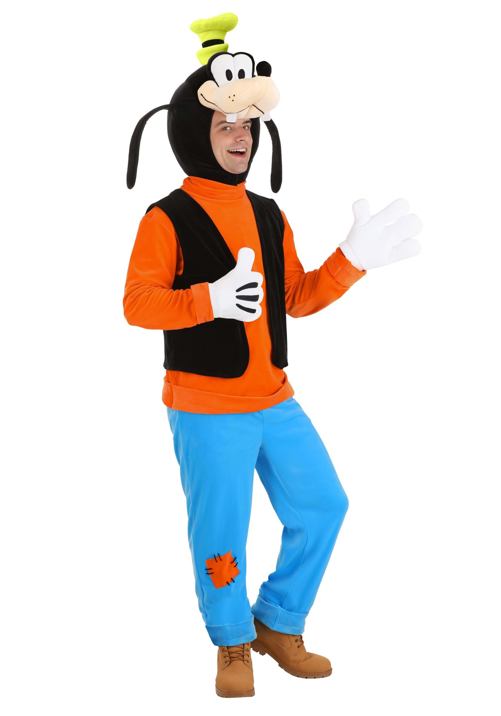 Image of Deluxe Goofy Adult Costume ID FUN3358AD-M