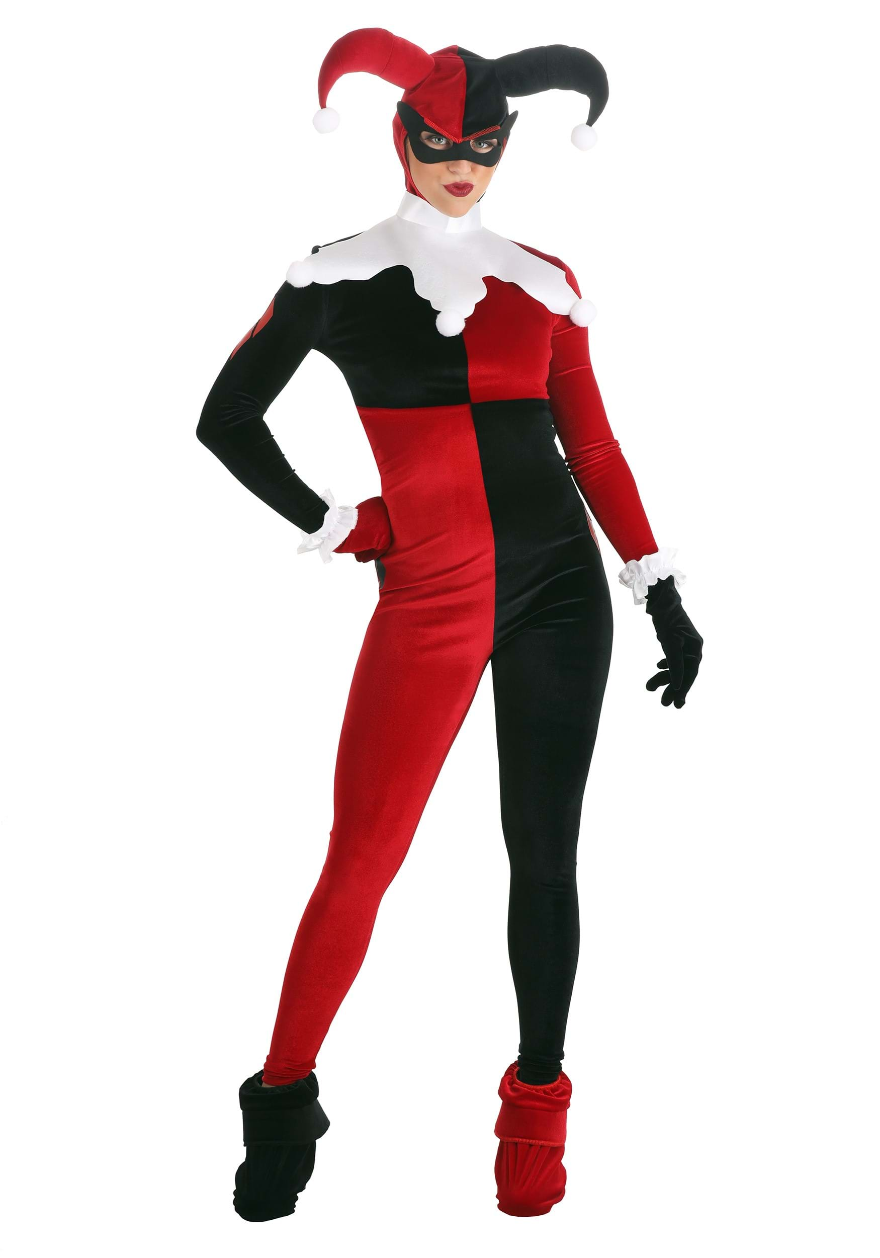 Image of Deluxe Harley Quinn Women's Costume ID FUN1453AD-L