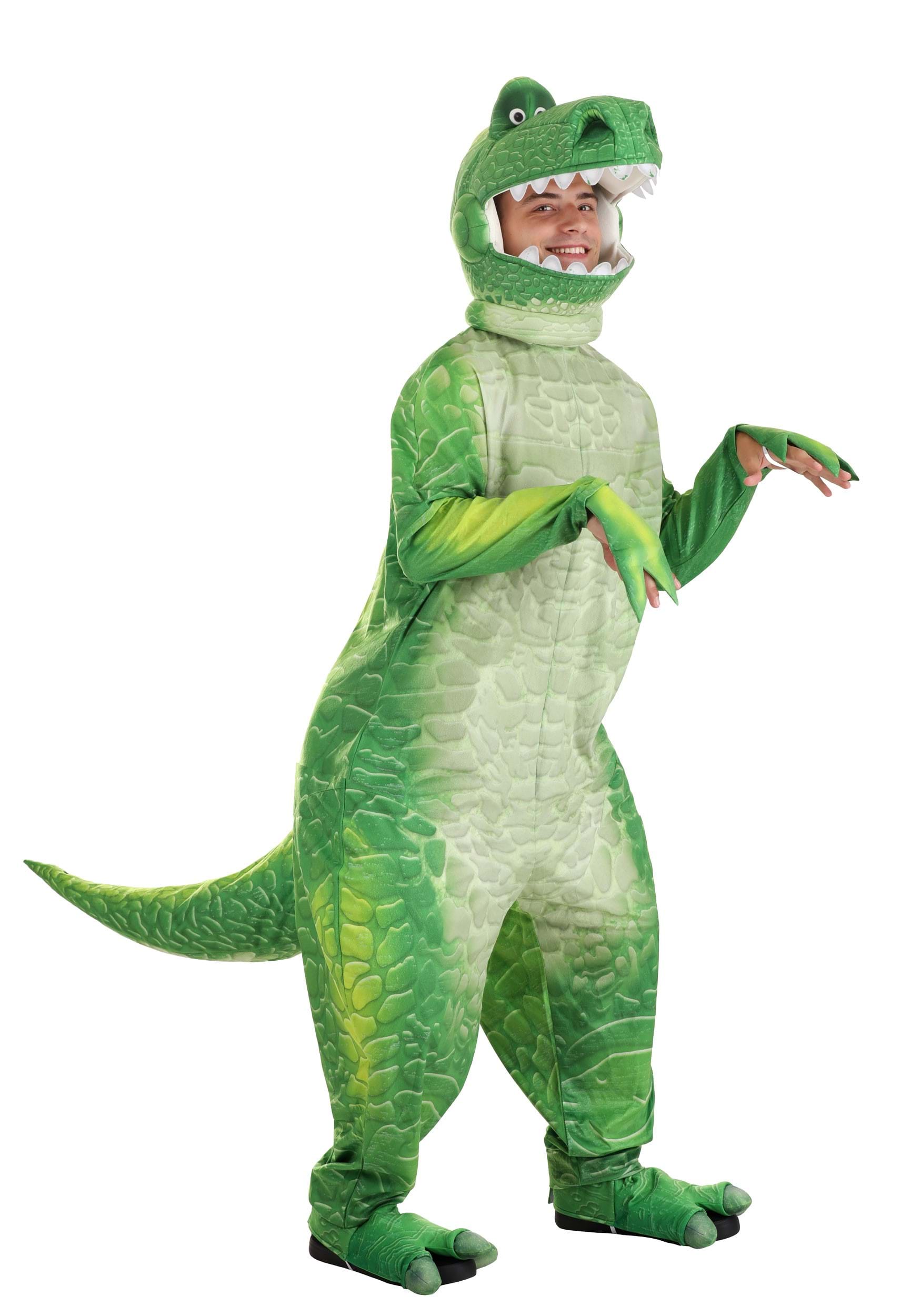 Image of Deluxe Toy Story Rex Costume for Adults ID FUN3384AD-M