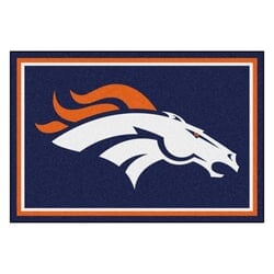 Image of Denver Broncos Floor Rug - 5x8