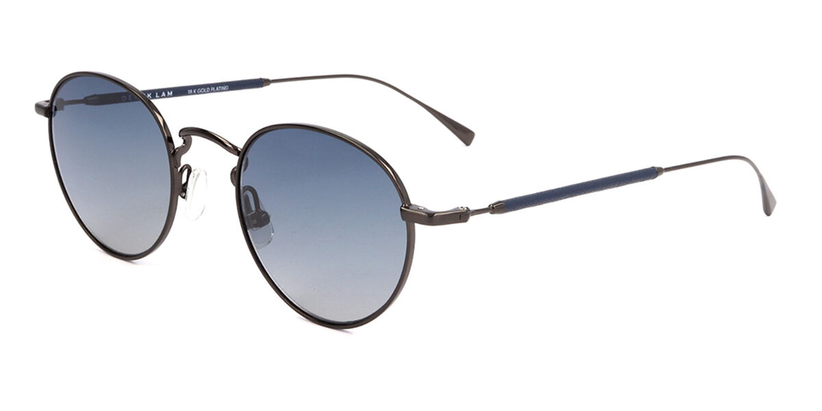 Image of Derek Lam Ameli BGNVY 47 Lunettes De Soleil Homme Gunmetal FR