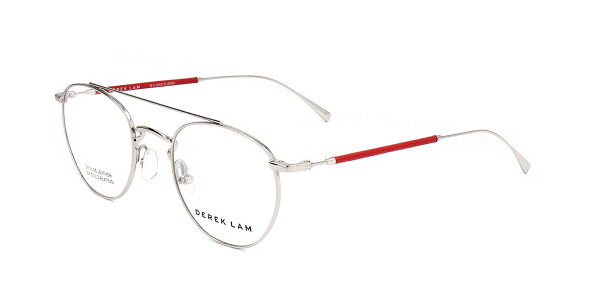 Image of Derek Lam DL288 SILRD 48 Srebrne Męskie Okulary Korekcyjne PL