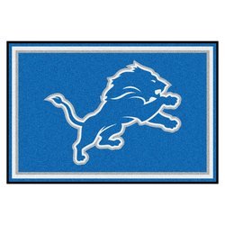 Image of Detroit Lions Floor Rug - 5x8