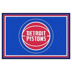 Image of Detroit Pistons Floor Rug - 5x8