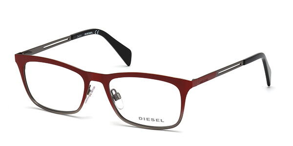 Image of Diesel DL5122 067 Óculos de Grau Vermelhos Masculino BRLPT