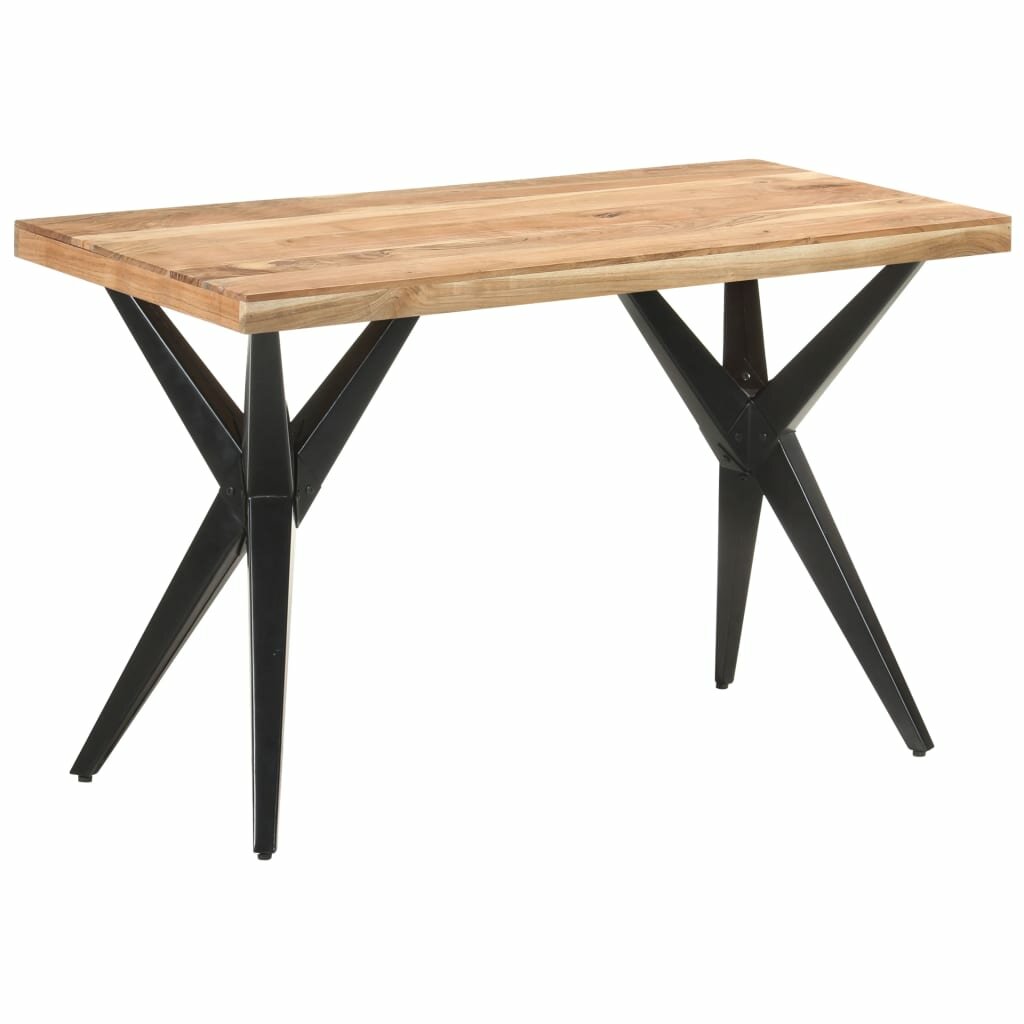 Image of Dining Table 472"x236"x299" Solid Acacia Wood
