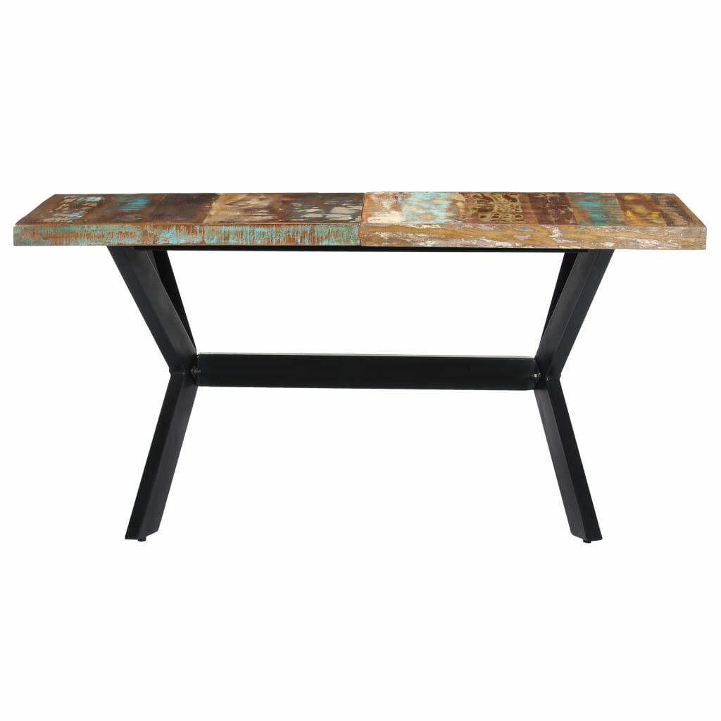 Image of Dining Table 551"x276"x295" Solid Reclaimed Wood