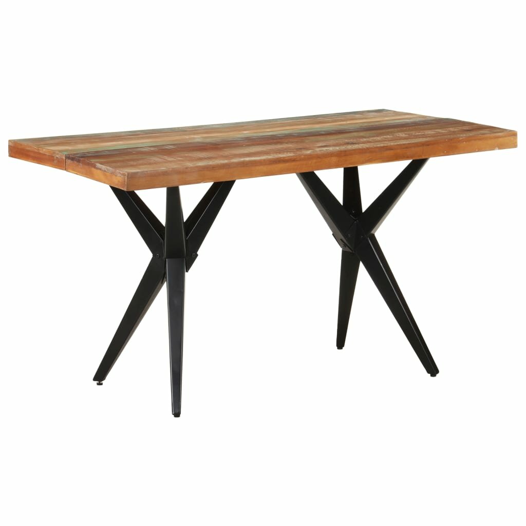 Image of Dining Table 551"x276"x299" Solid Reclaimed Wood