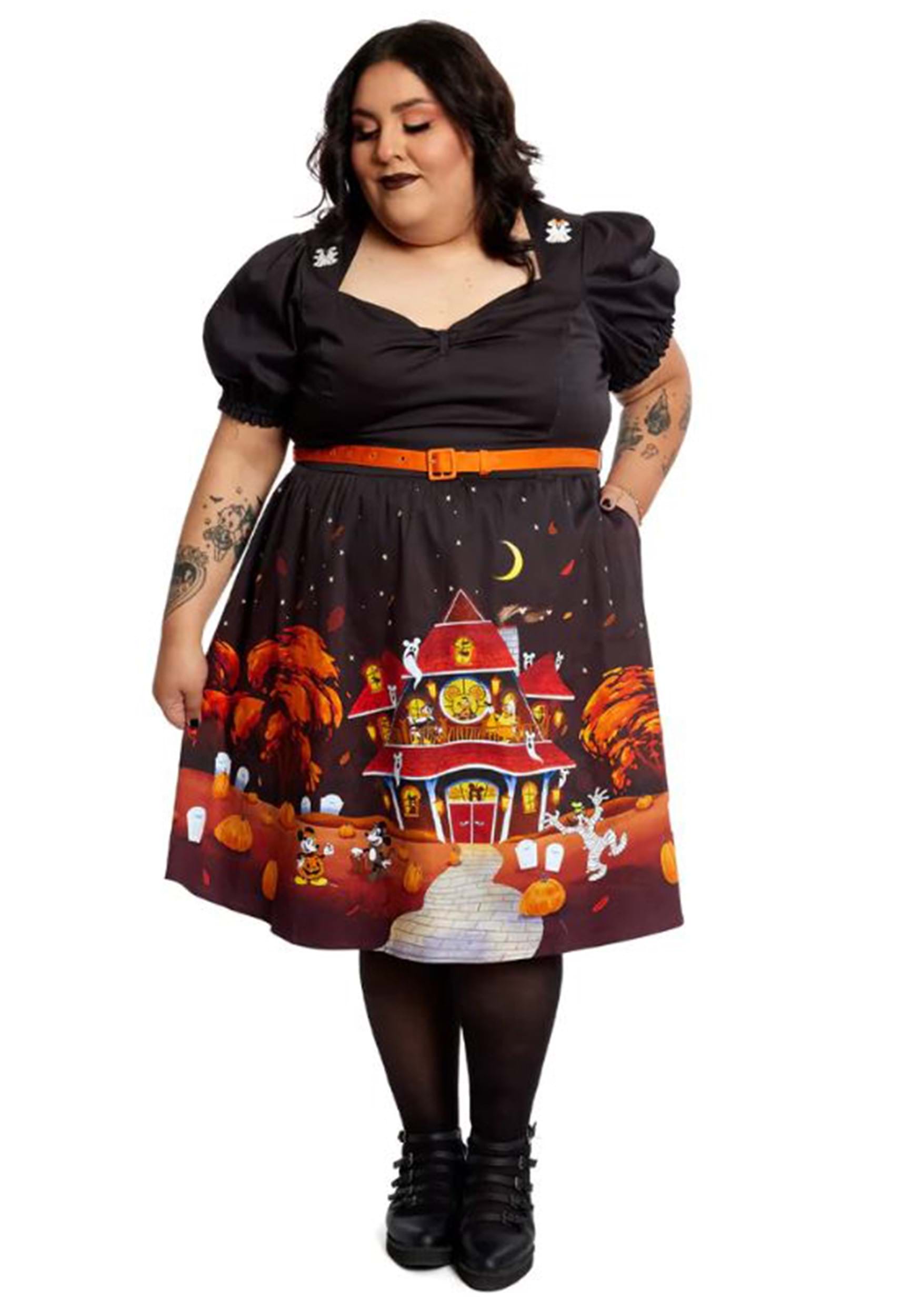 Image of Disney Haunted House Loungefly Allison Dress ID LFWDSSDR0030-S