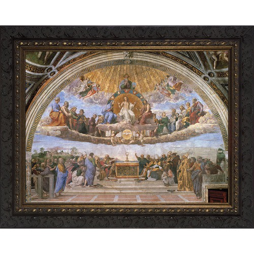 Image of Disputation of the Eucharist (Raphael) 16X20