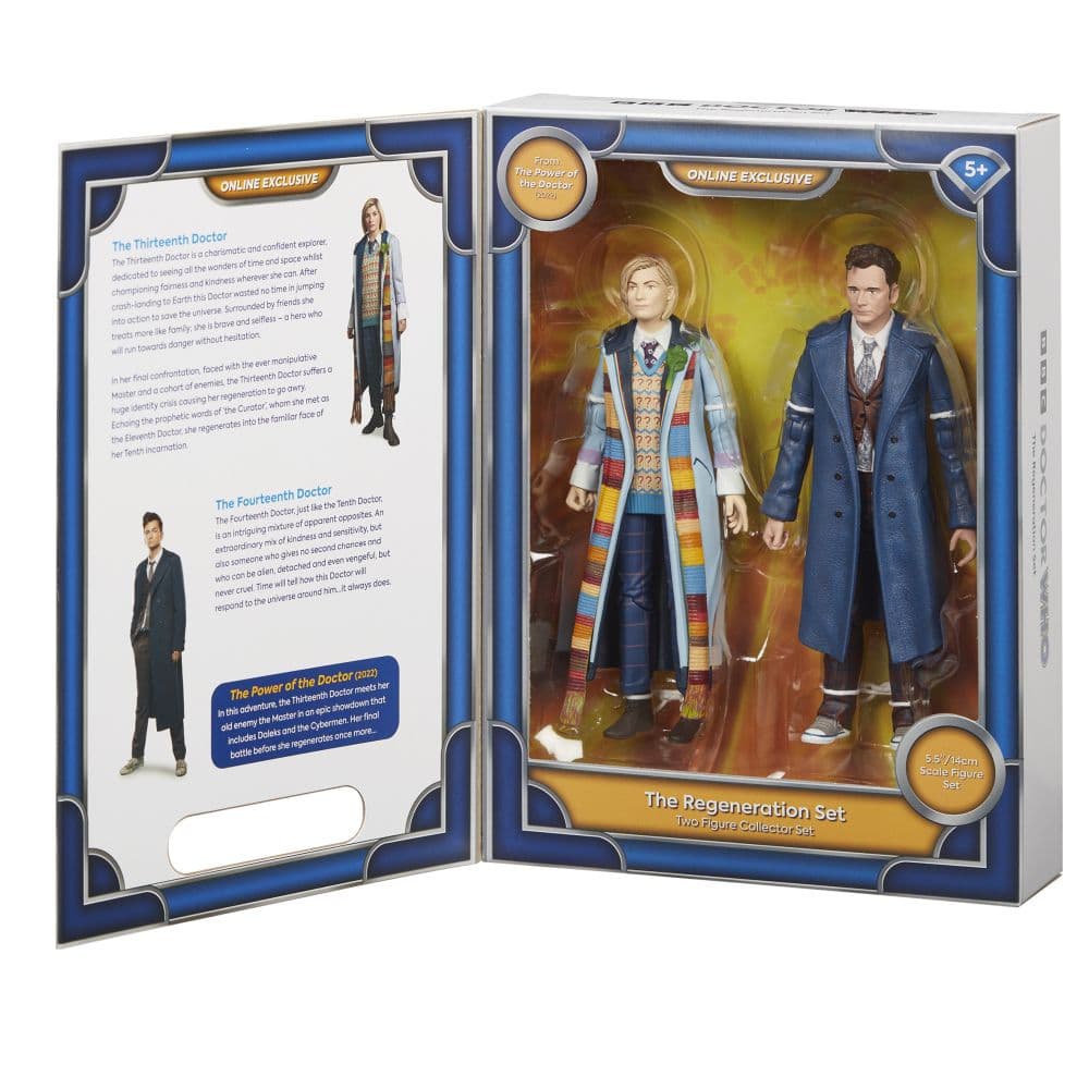 Image of Doctor Who Regeneration Set 13th and 14th Doctors