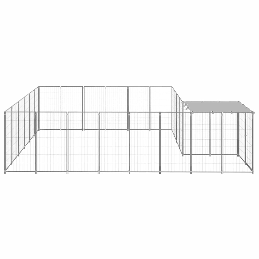 Image of Dog Kennel Silver 1302 ft² Steel