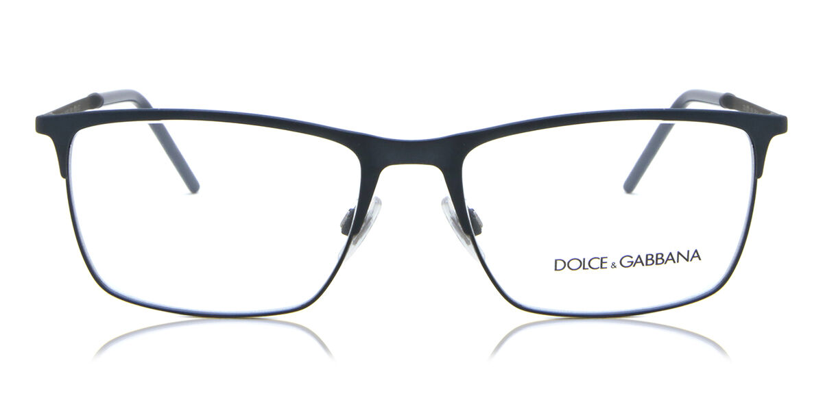 Image of Dolce & Gabbana DG1309 1358 57 Niebieskie Męskie Okulary Korekcyjne PL