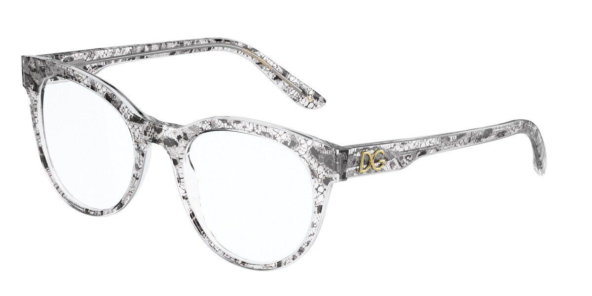 Image of Dolce & Gabbana DG3334 3287 52 Czarne Damskie Okulary Korekcyjne PL