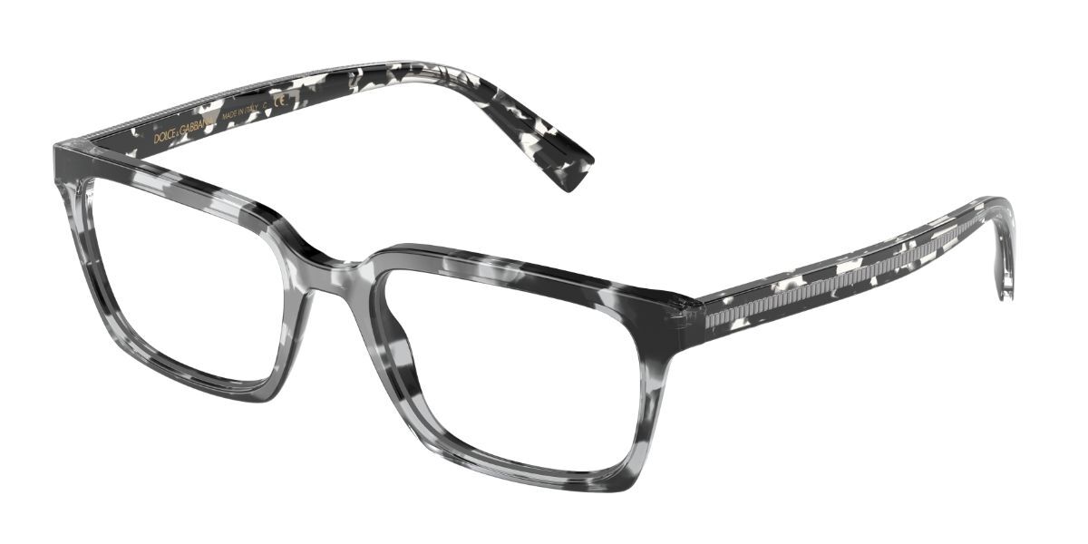 Image of Dolce & Gabbana DG3337 3172 53 Tortoiseshell Męskie Okulary Korekcyjne PL