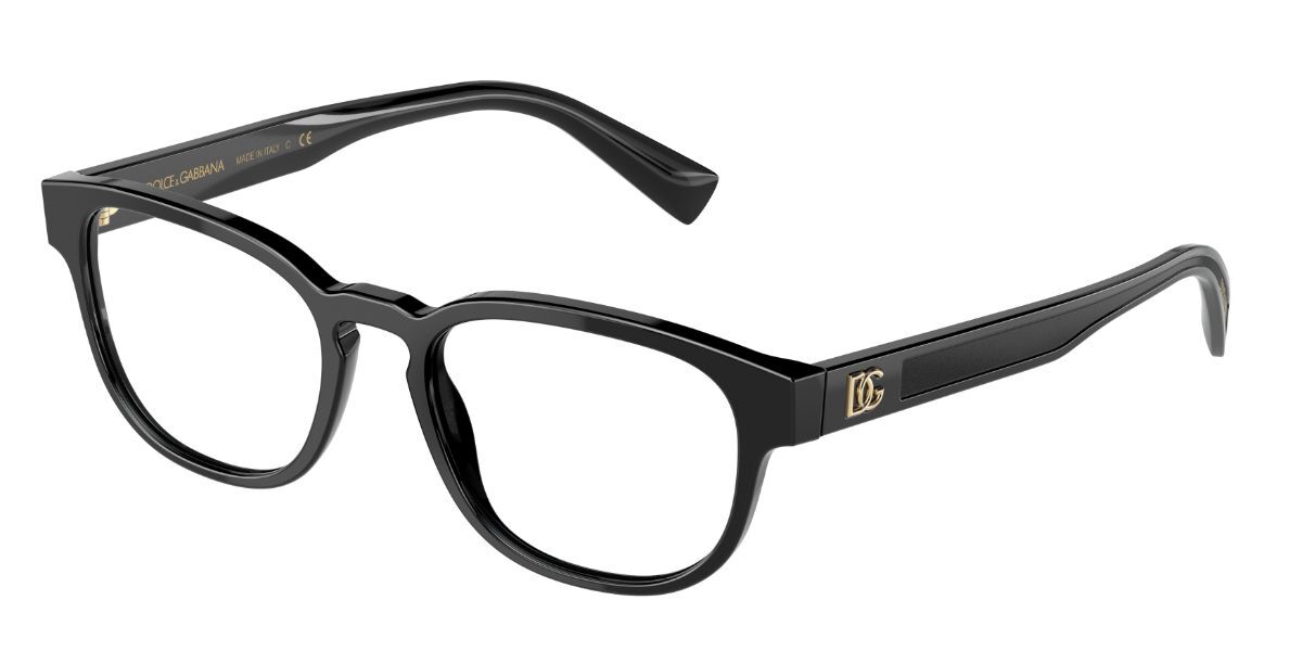 Image of Dolce & Gabbana DG3340 501 Óculos de Grau Pretos Masculino BRLPT