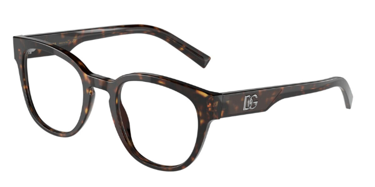 Image of Dolce & Gabbana DG3350 502 Óculos de Grau Tortoiseshell Masculino BRLPT