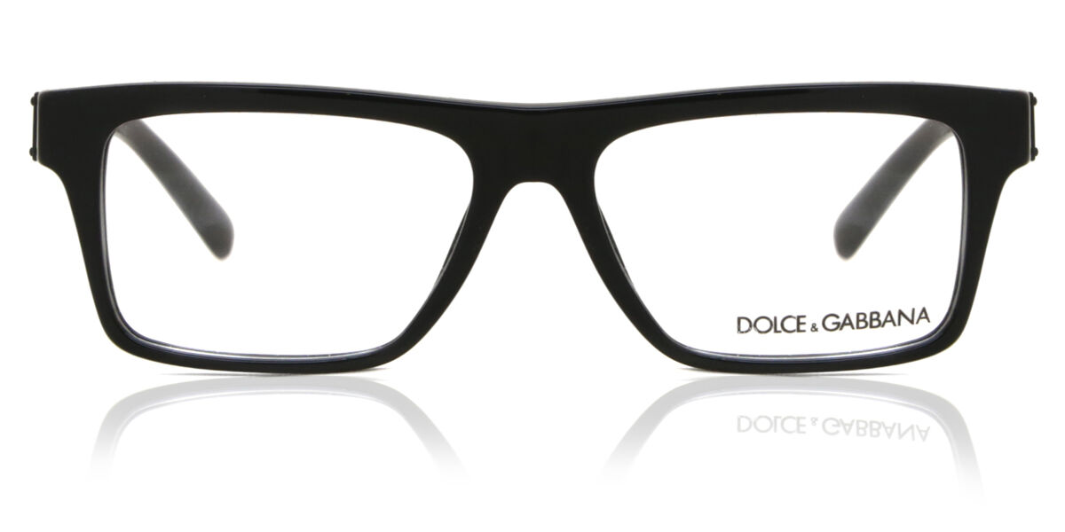 Image of Dolce & Gabbana DG3368 501 Óculos de Grau Pretos Masculino PRT