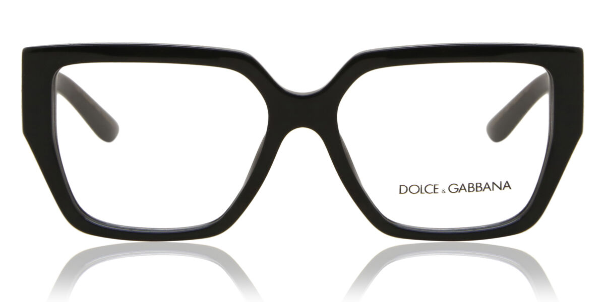 Image of Dolce & Gabbana DG3373 501 53 Czarne Damskie Okulary Korekcyjne PL