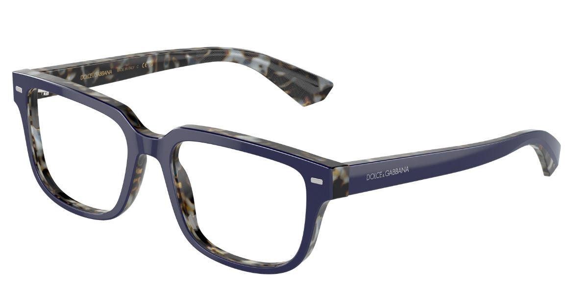 Image of Dolce & Gabbana DG3380 3423 Óculos de Grau Azuis Masculino BRLPT