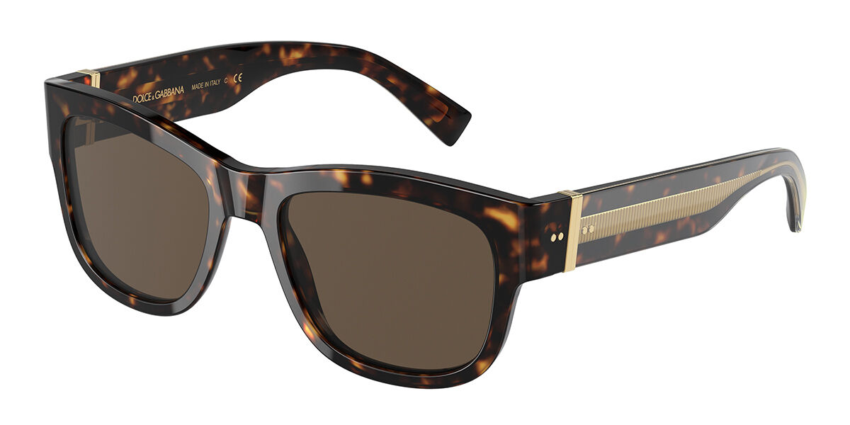 Image of Dolce & Gabbana DG4390 502/73 54 Lunettes De Soleil Homme Tortoiseshell FR