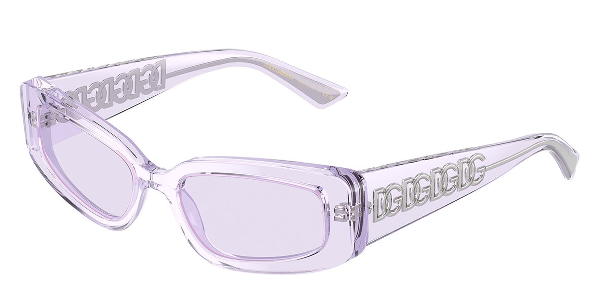 Image of Dolce & Gabbana DG4445 33821A 54 Lunettes De Soleil Femme Purple FR