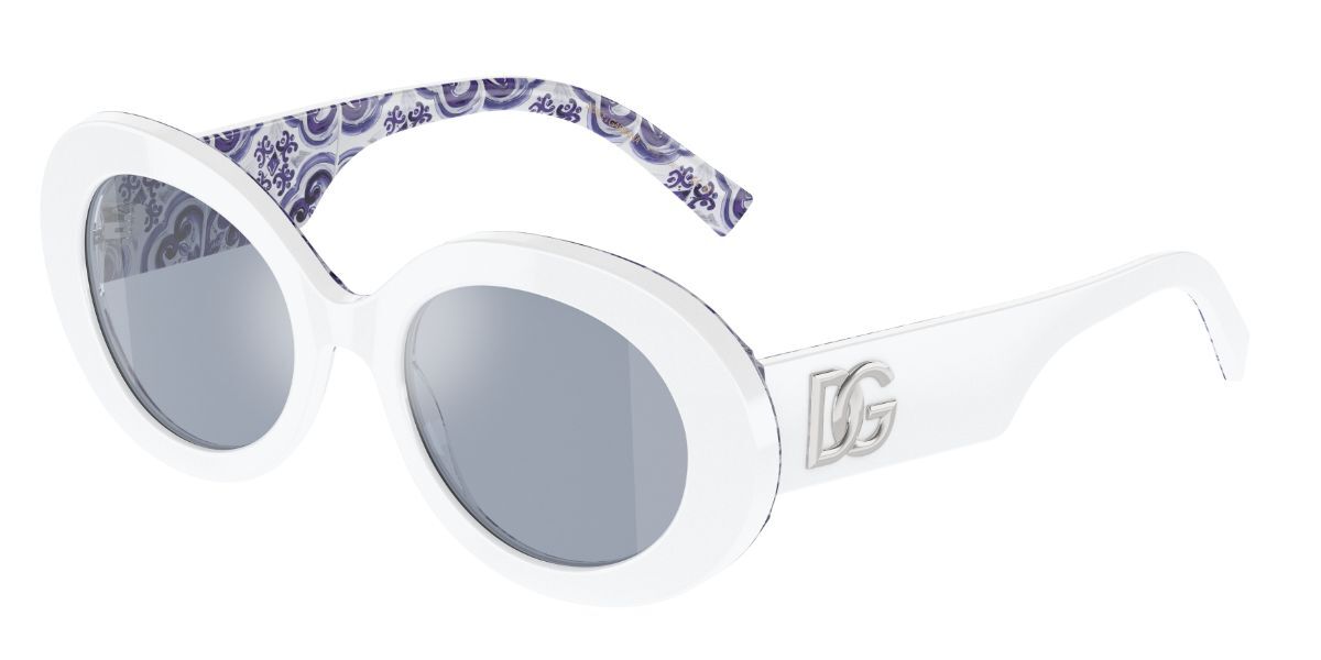 Image of Dolce & Gabbana DG4448 337155 Óculos de Sol Brancos Feminino BRLPT