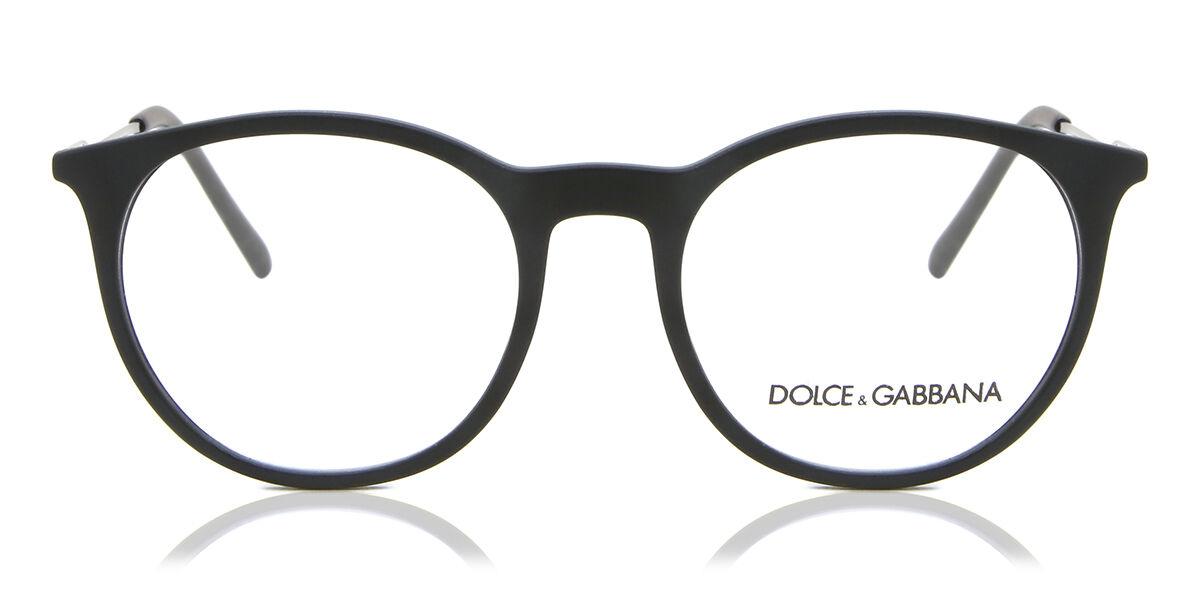 Image of Dolce & Gabbana DG5031 2525 51 Lunettes De Vue Homme Noires (Seulement Monture) FR