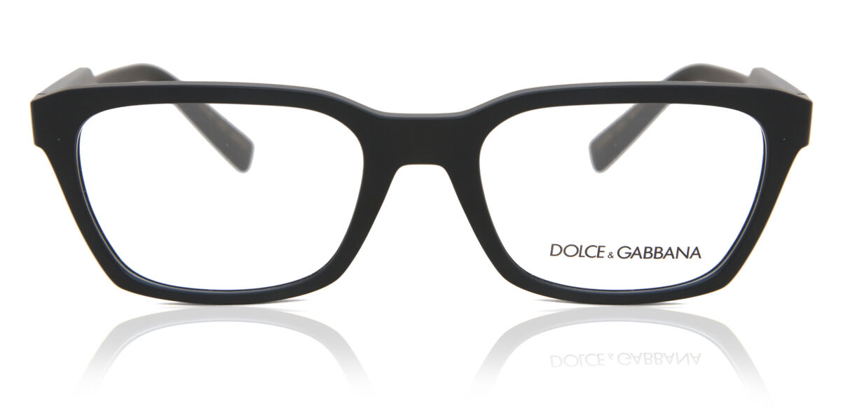 Image of Dolce & Gabbana DG5088 2525 55 Czarne Męskie Okulary Korekcyjne PL