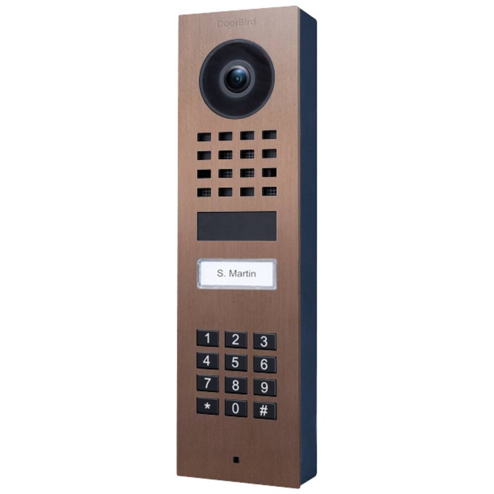 Image of DoorBird D1101KV Aufputz Bronze-Optik IP video door intercom Bronze