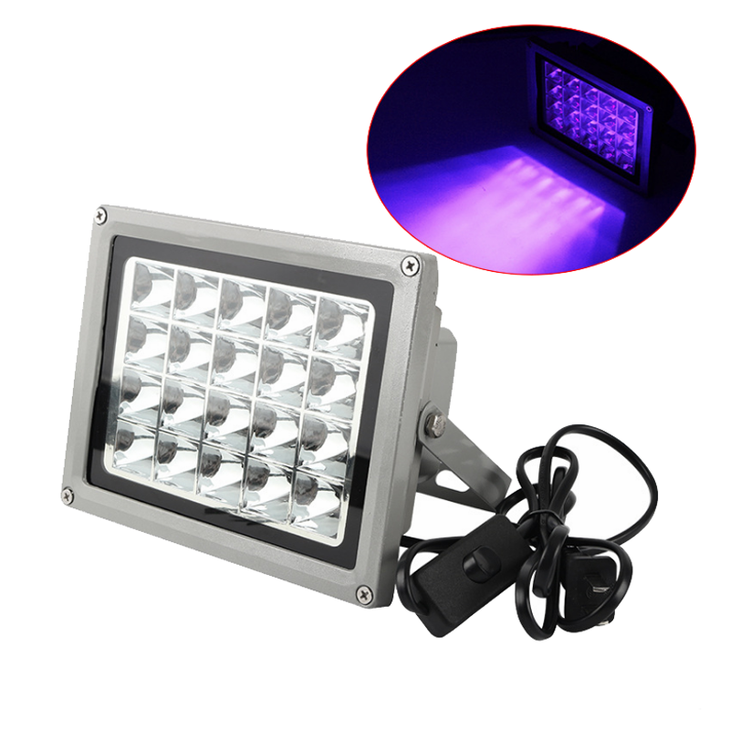 Image of Dotbit 20W 20Number of Lamp Beads High Power UV LED Resin Curing Light for SLA DLP UV Resin 3D Printer Only White EU Plu