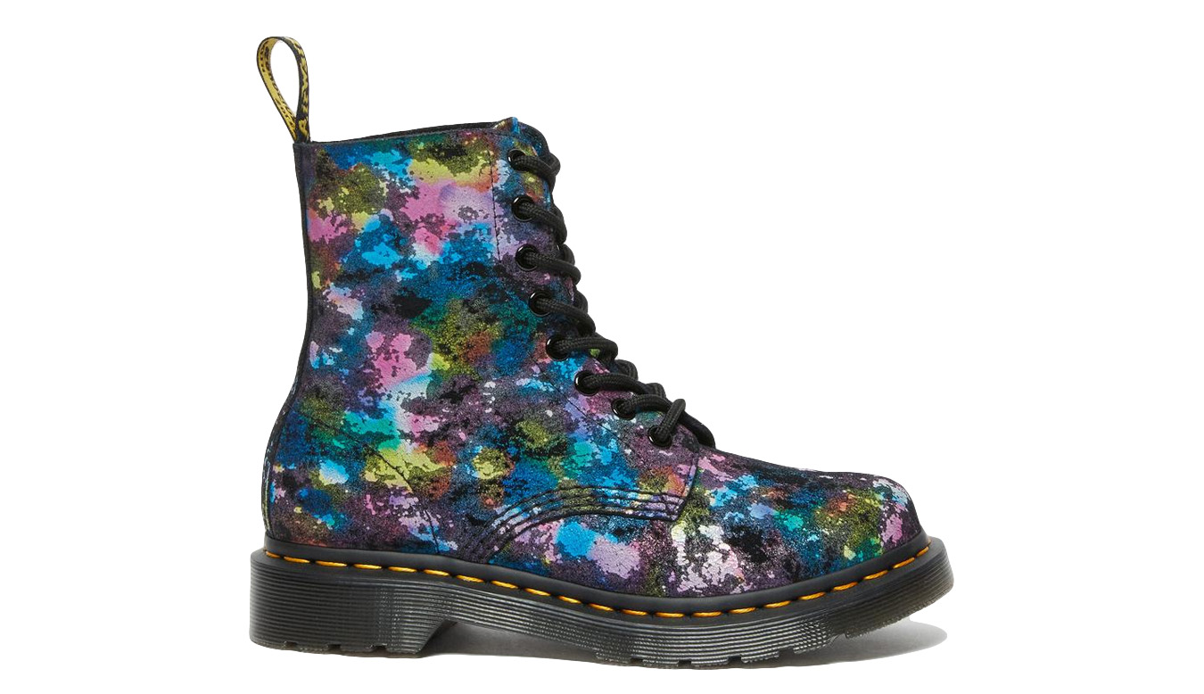Image of Dr Martens 1460 Pascal Confetti Suede Lace Up US