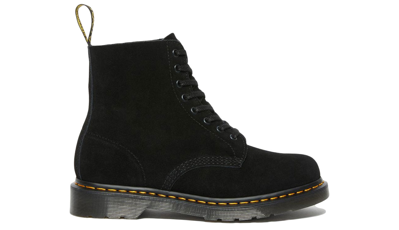 Image of Dr Martens 1460 Pascal suede Lace Up Black FR