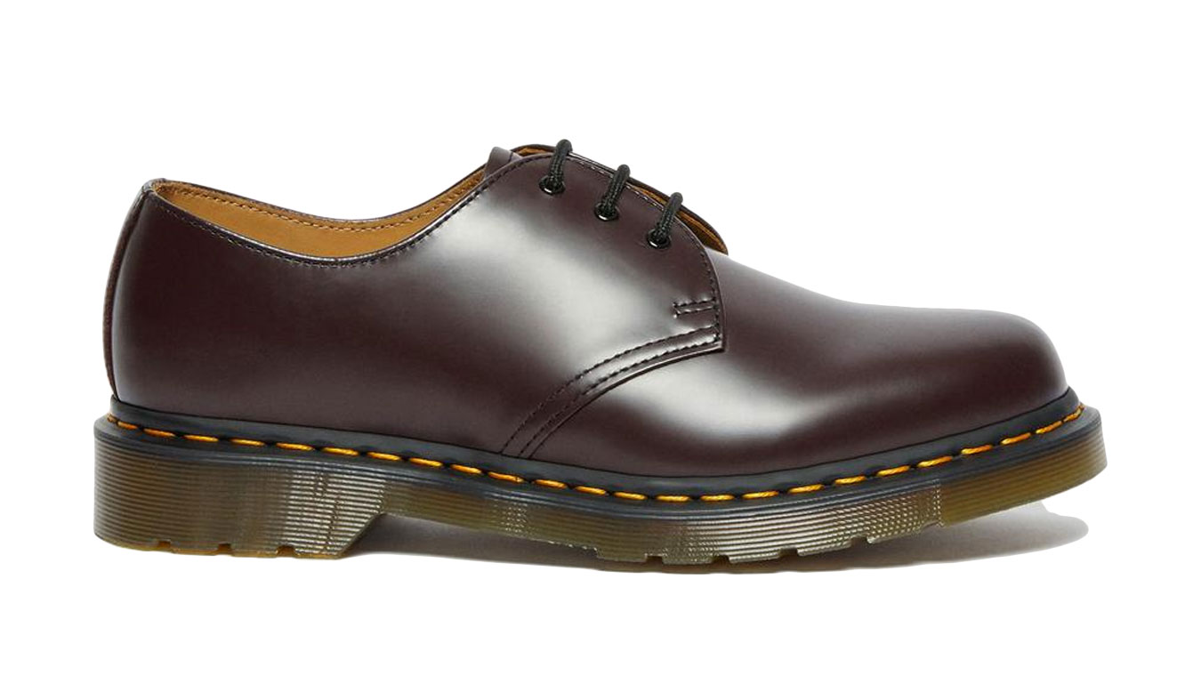 Image of Dr Martens 1461 Smooth Leather Burgundy SK