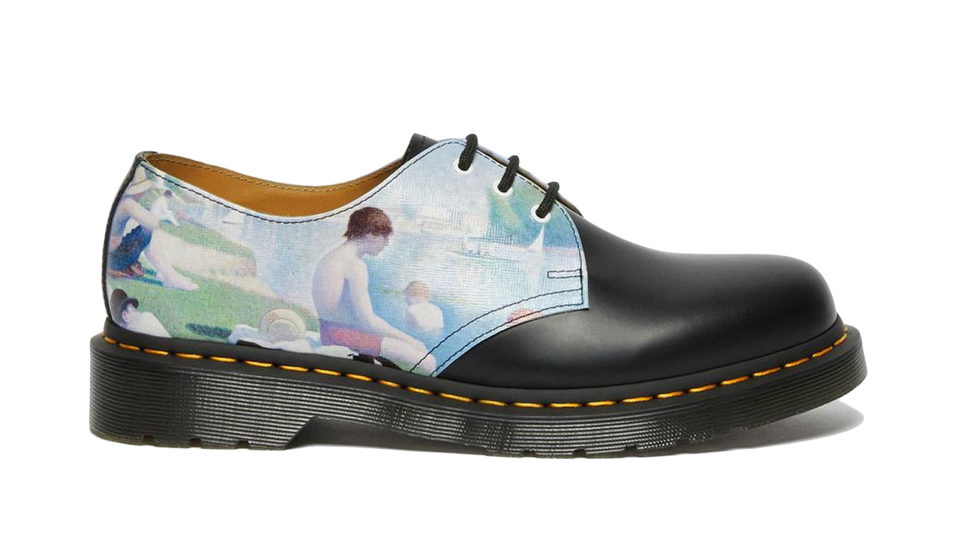 Image of Dr Martens 1461 x The National Gallery Bathers Black PL