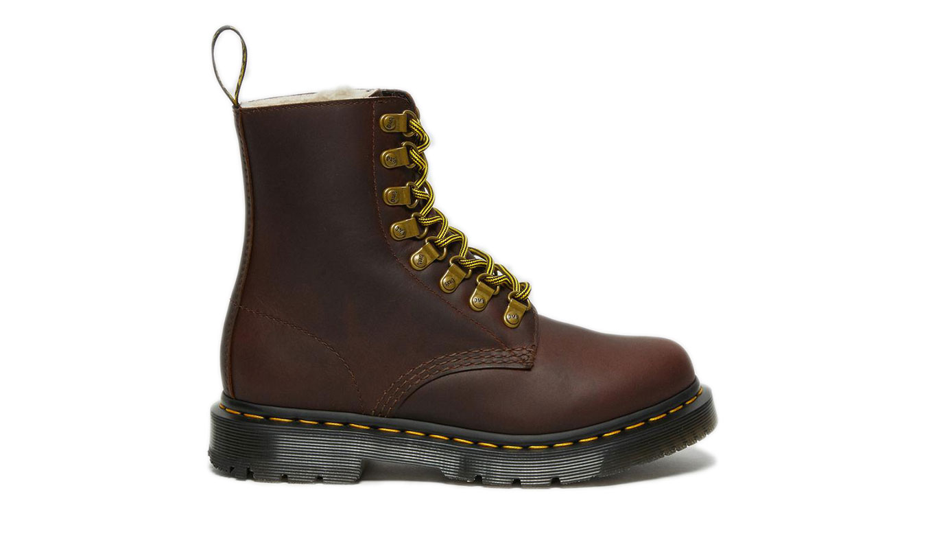 Image of Dr Martens 2976 Pascal Wintergirp Leather Ankle Boots ESP