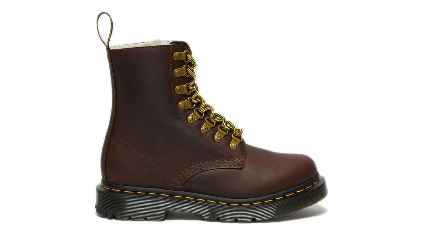 Image of Dr Martens 2976 Pascal Wintergirp Leather Ankle Boots HU