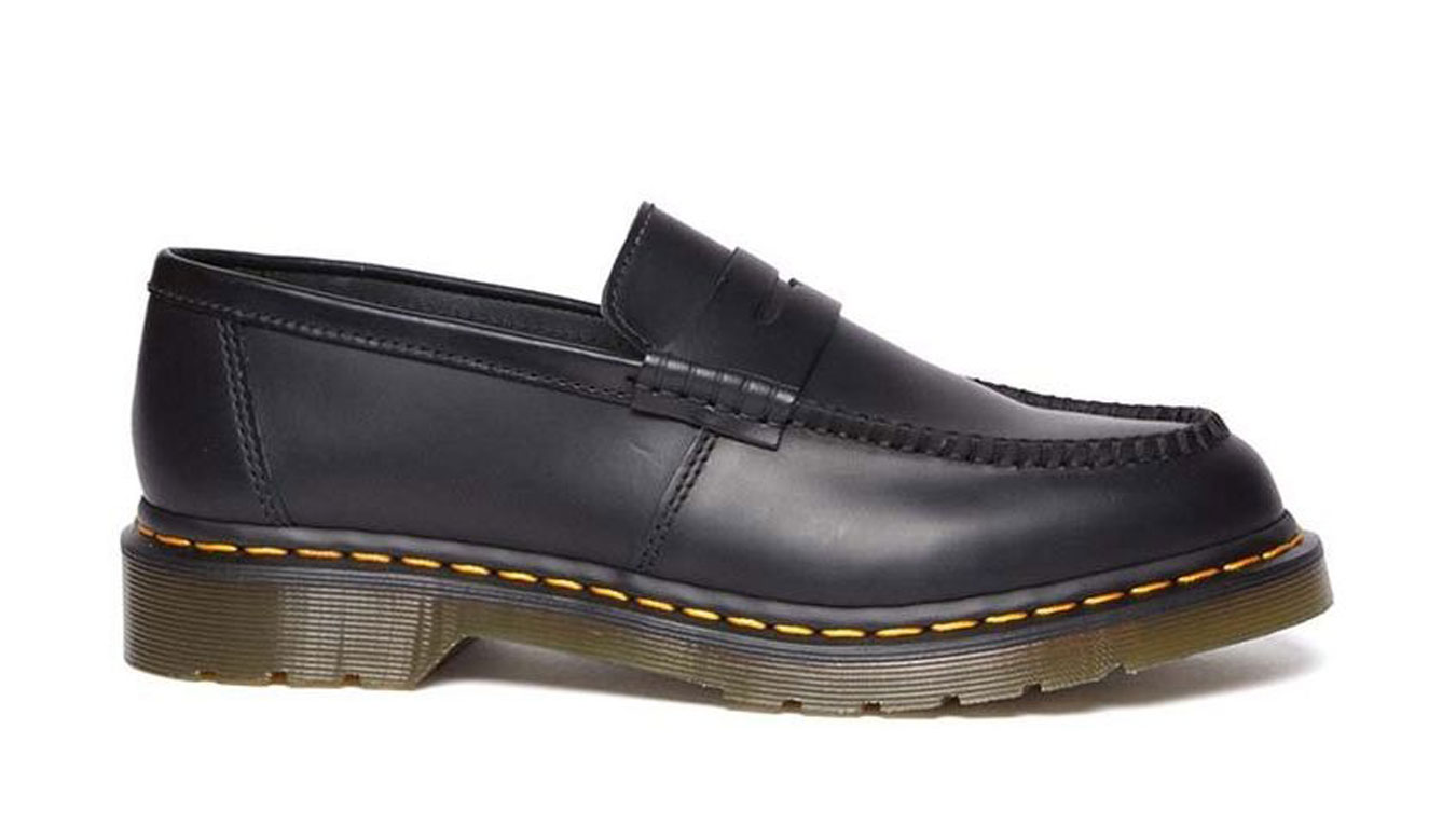 Image of Dr Martens Adrian Mono Leather Black FR