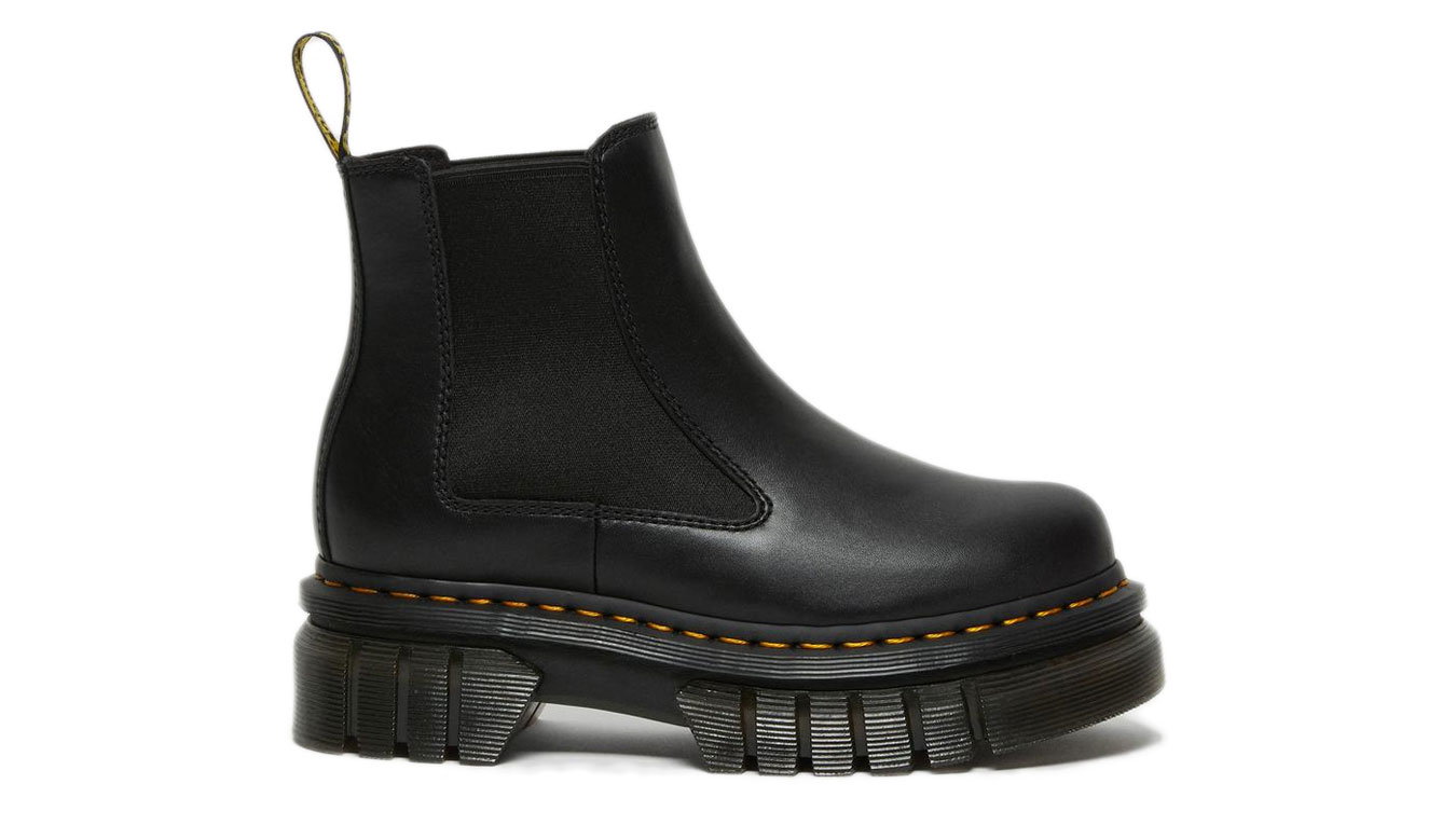 Image of Dr Martens Audrick Leather Platfrom Chelsea Boots HR