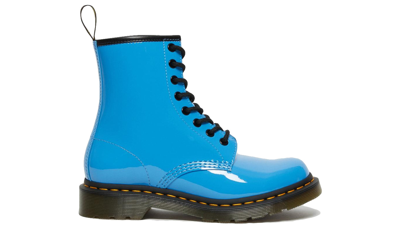 Image of Dr Martens Vegan 1460 Patent Leather Boots FR